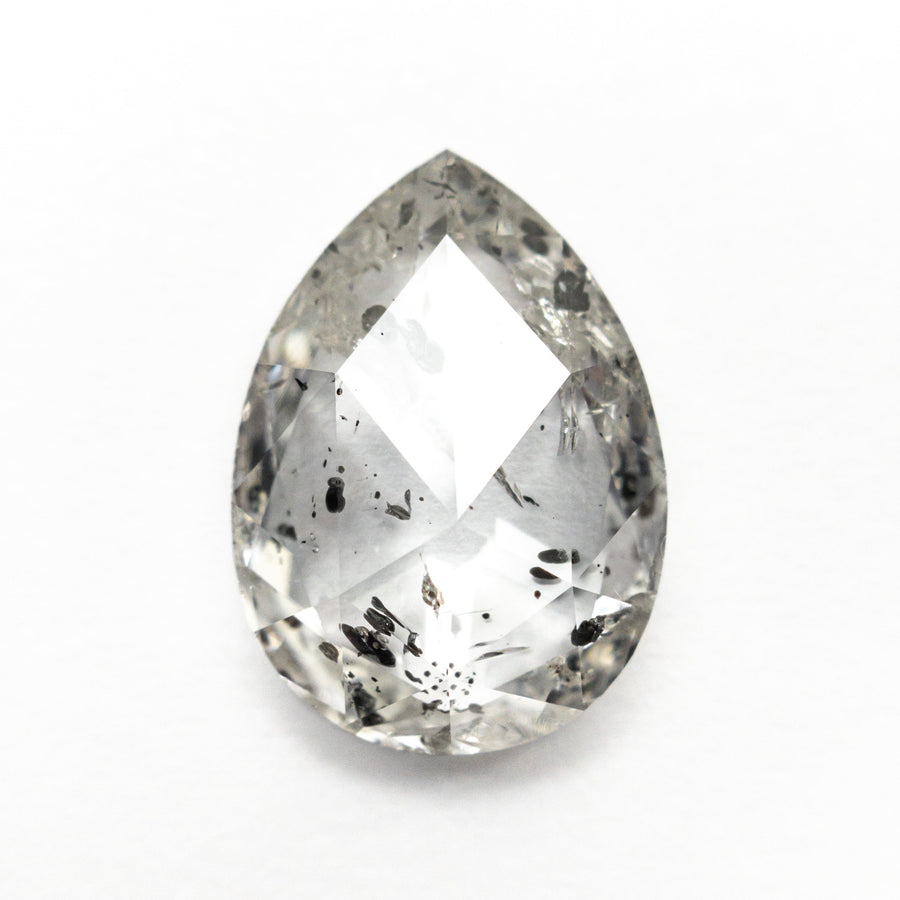The 3.01ct 12.41x9.00x3.23mm Pear Rosecut 26536-01 by East London jeweller Rachel Boston | Discover our collections of unique and timeless engagement rings, wedding rings, and modern fine jewellery. - Rachel Boston Jewellery