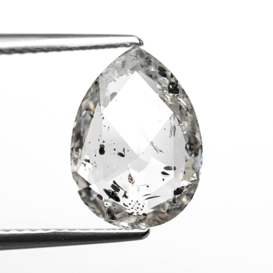 The 3.01ct 12.41x9.00x3.23mm Pear Rosecut 26536-01 by East London jeweller Rachel Boston | Discover our collections of unique and timeless engagement rings, wedding rings, and modern fine jewellery. - Rachel Boston Jewellery