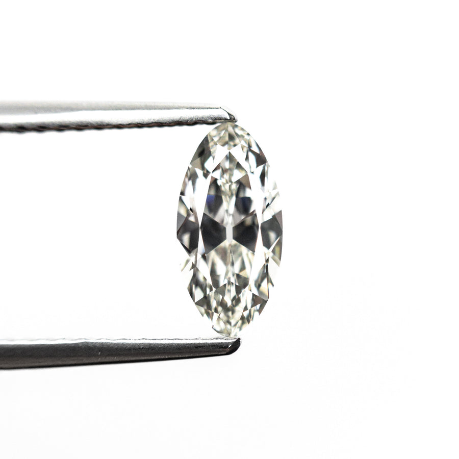 0.71ct 8.84x4.37x2.80mm VVS2 K Modern Antique Moval Brilliant 26540-02 - Rachel Boston Jewellery