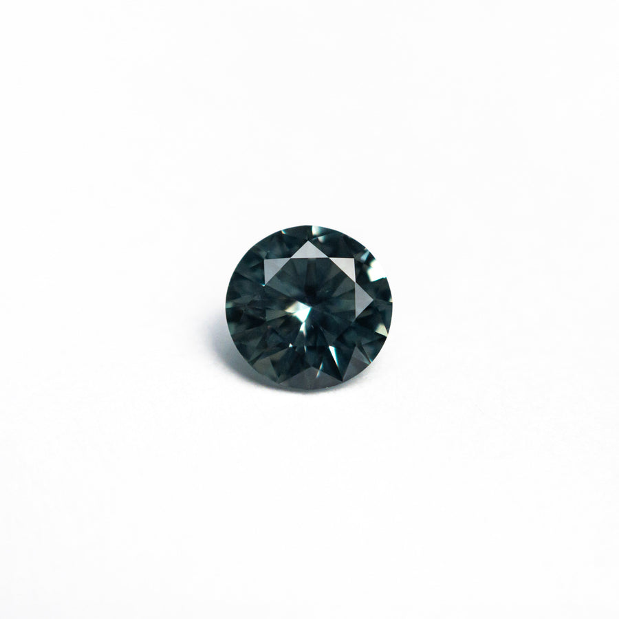 The 0.54ct 4.99x4.98x2.96mm Round Brilliant Sapphire 26556-13 by East London jeweller Rachel Boston | Discover our collections of unique and timeless engagement rings, wedding rings, and modern fine jewellery. - Rachel Boston Jewellery
