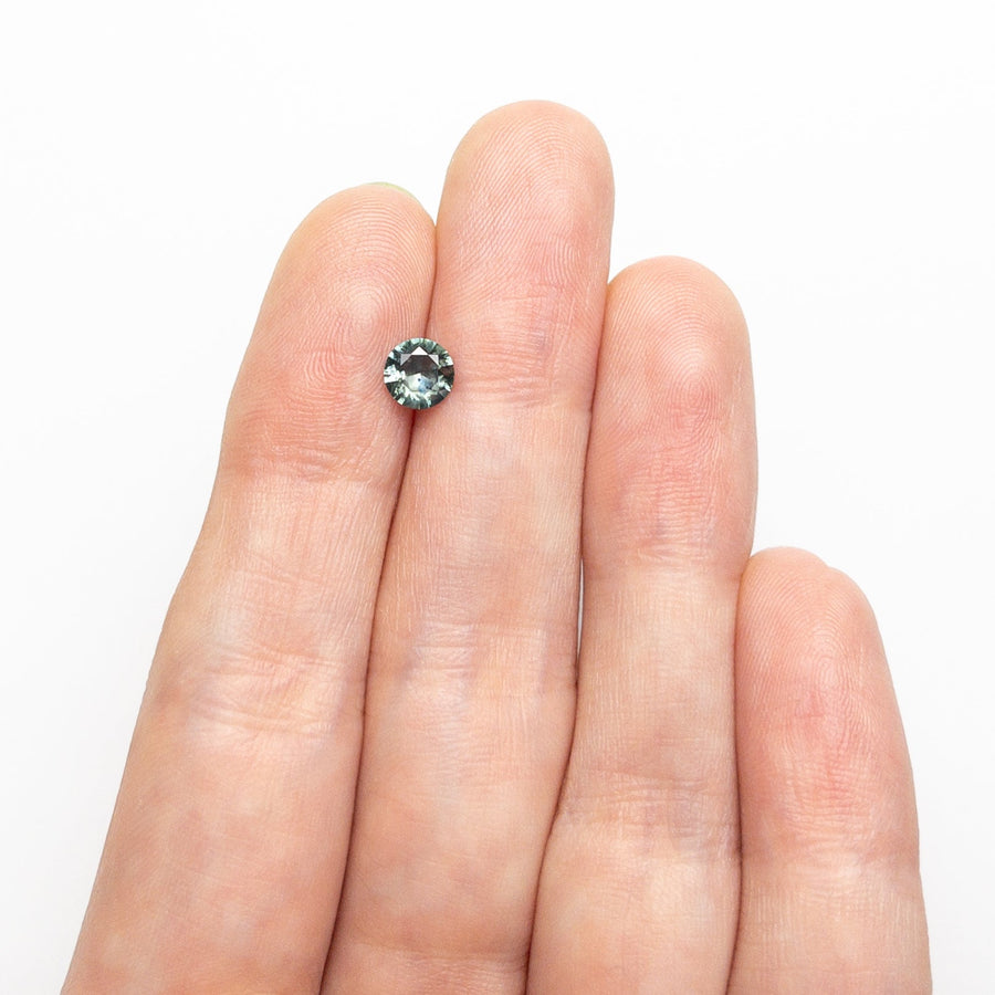 The 0.58ct 5.27x5.23x2.83mm Round Brilliant Sapphire 26556-15 by East London jeweller Rachel Boston | Discover our collections of unique and timeless engagement rings, wedding rings, and modern fine jewellery. - Rachel Boston Jewellery