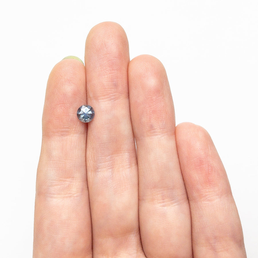 The 0.70ct 5.29x5.27x3.60mm Round Brilliant Sapphire 26556-23 by East London jeweller Rachel Boston | Discover our collections of unique and timeless engagement rings, wedding rings, and modern fine jewellery. - Rachel Boston Jewellery
