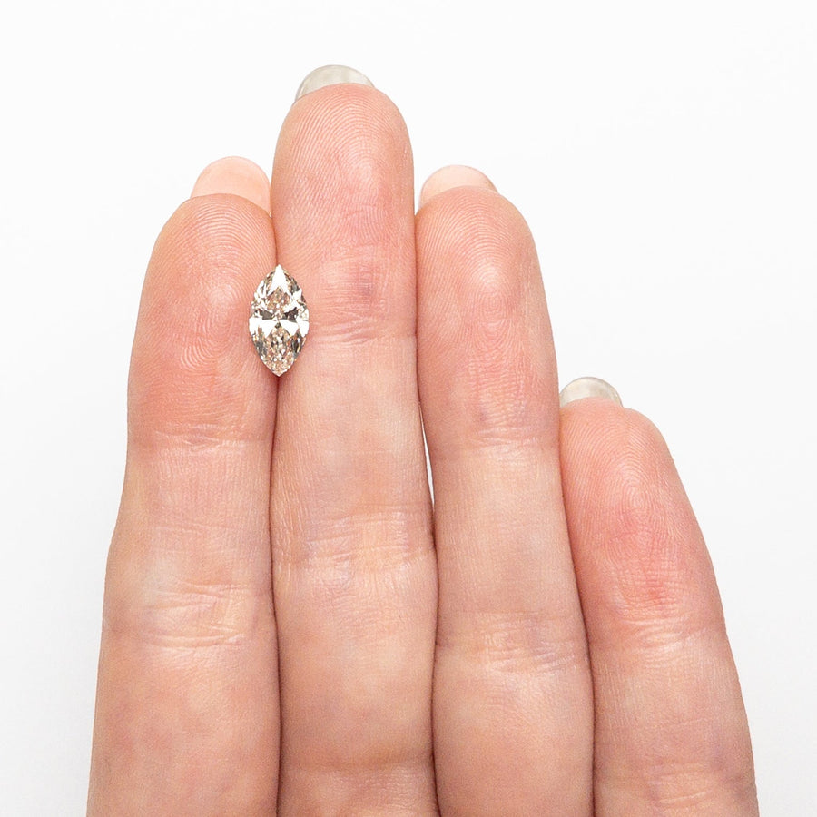 The 1.10ct 10.32x5.42x3.30mm VVS2 M Marquise Brilliant 26590-01 by East London jeweller Rachel Boston | Discover our collections of unique and timeless engagement rings, wedding rings, and modern fine jewellery. - Rachel Boston Jewellery