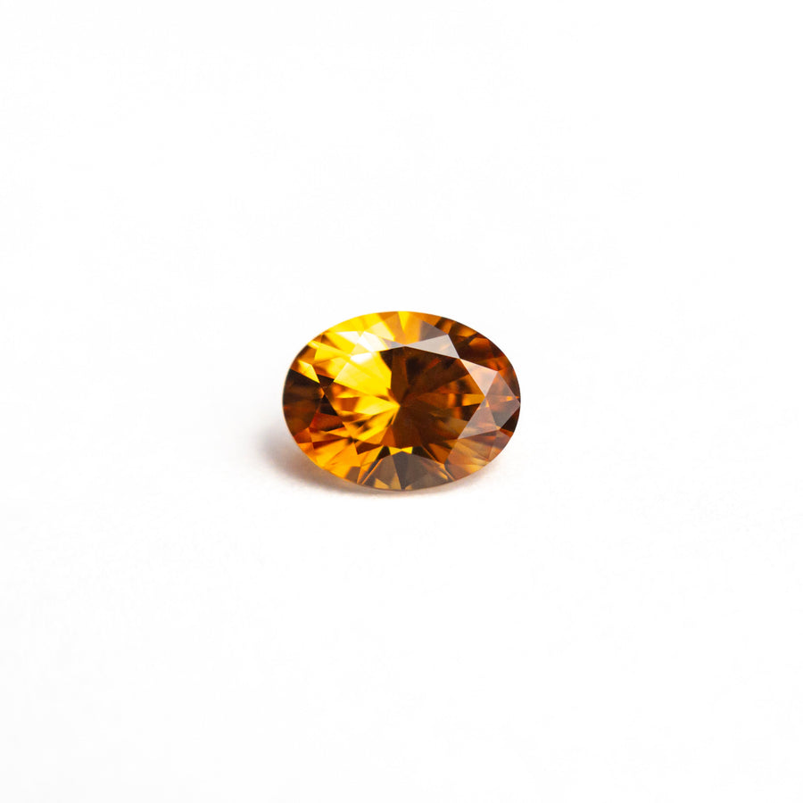 The 0.52ct 5.59x4.23x2.96mm Oval Brilliant Sapphire 26647-03 by East London jeweller Rachel Boston | Discover our collections of unique and timeless engagement rings, wedding rings, and modern fine jewellery. - Rachel Boston Jewellery