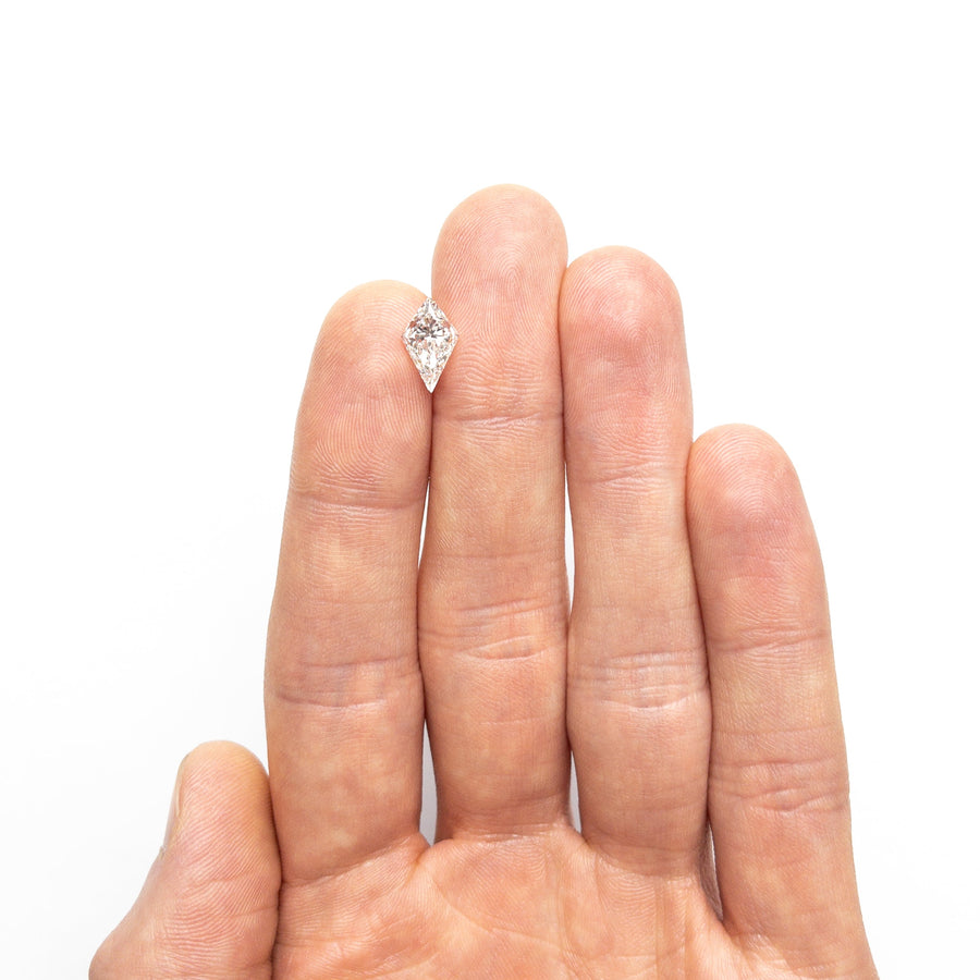 The 2.03ct 11.12x6.91x5.32mm GIA SI1 G Kite Brilliant 26662-01 by East London jeweller Rachel Boston | Discover our collections of unique and timeless engagement rings, wedding rings, and modern fine jewellery. - Rachel Boston Jewellery