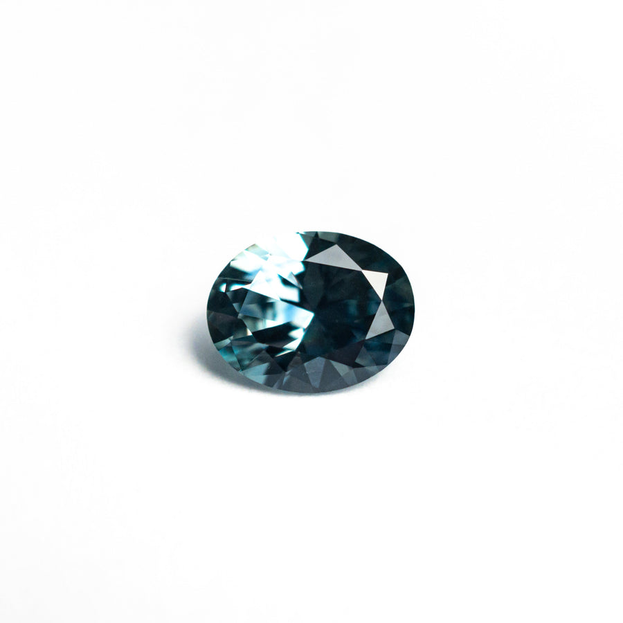 The 0.73ct 6.29x4.95x3.17mm Oval Brilliant Sapphire 26668-24 by East London jeweller Rachel Boston | Discover our collections of unique and timeless engagement rings, wedding rings, and modern fine jewellery. - Rachel Boston Jewellery