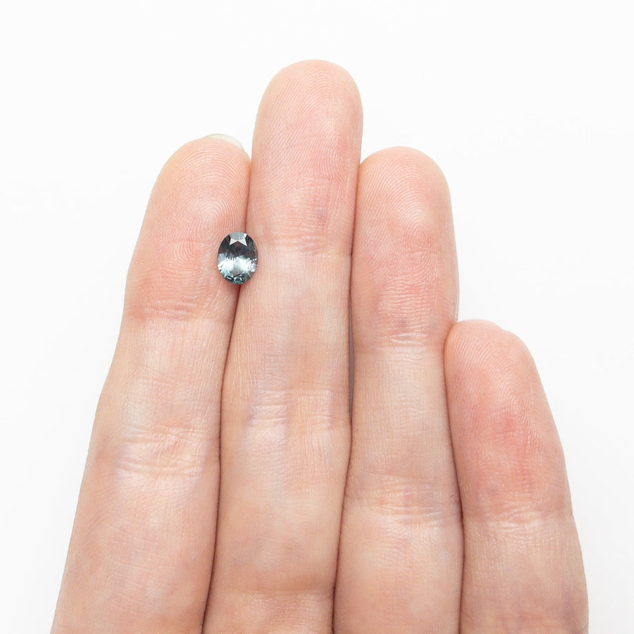 0.73ct 6.29x4.95x3.17mm Oval Brilliant Sapphire 26668-24 - Rachel Boston Jewellery