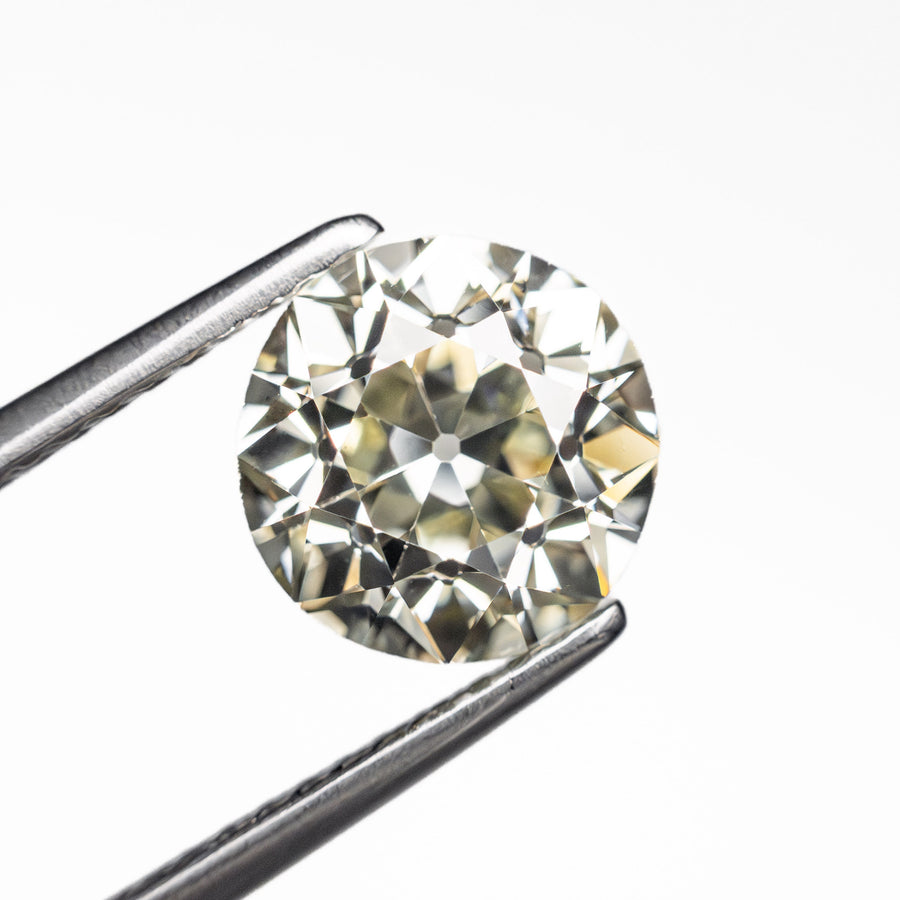 The 2.11ct 7.81x8.05x5.31mm GIA VS1 S-T Antique Old European Cut 26755-01 by East London jeweller Rachel Boston | Discover our collections of unique and timeless engagement rings, wedding rings, and modern fine jewellery. - Rachel Boston Jewellery
