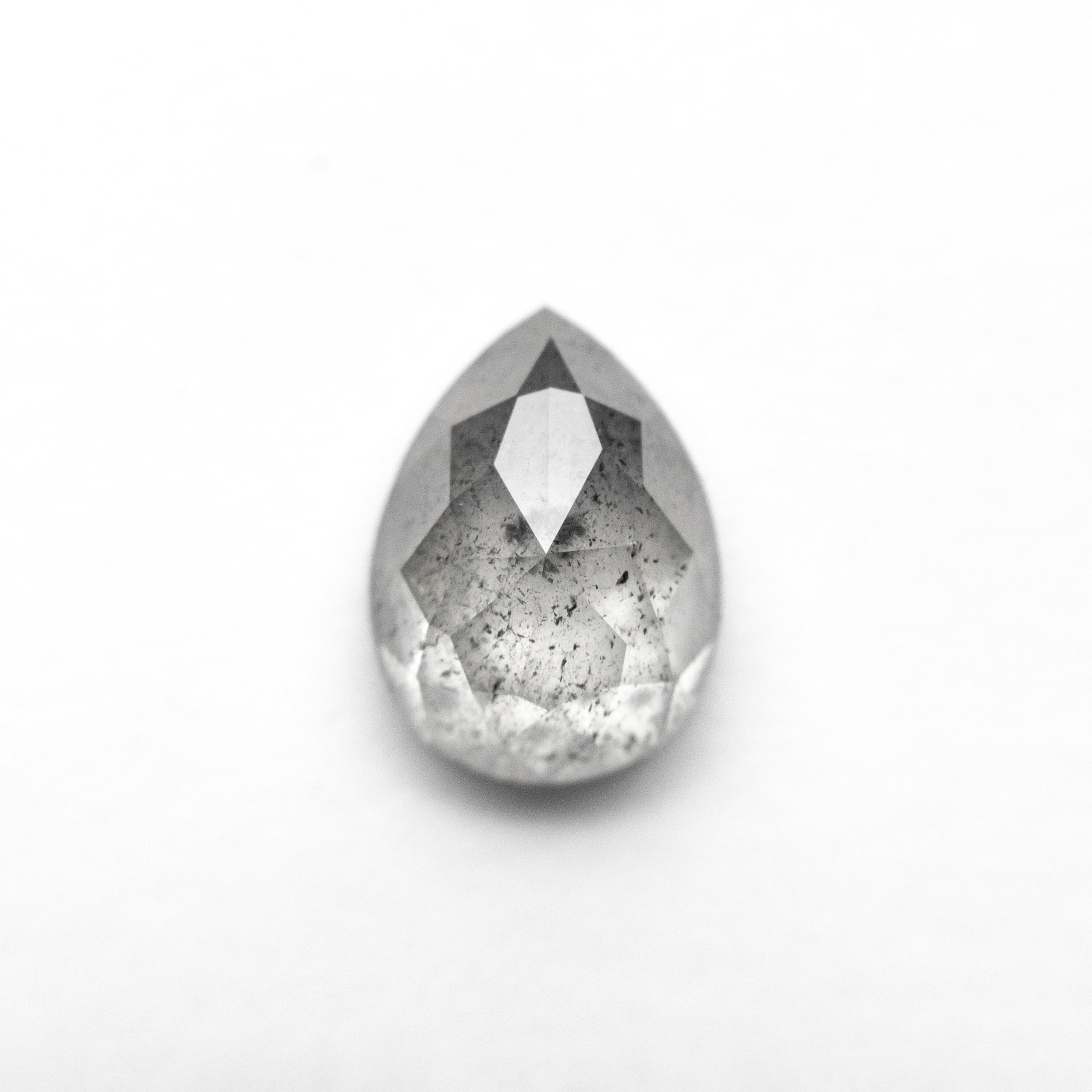The 1.73ct 8.29x6.18x4.08mm Pear Double Cut 26785-01 by East London jeweller Rachel Boston | Discover our collections of unique and timeless engagement rings, wedding rings, and modern fine jewellery.