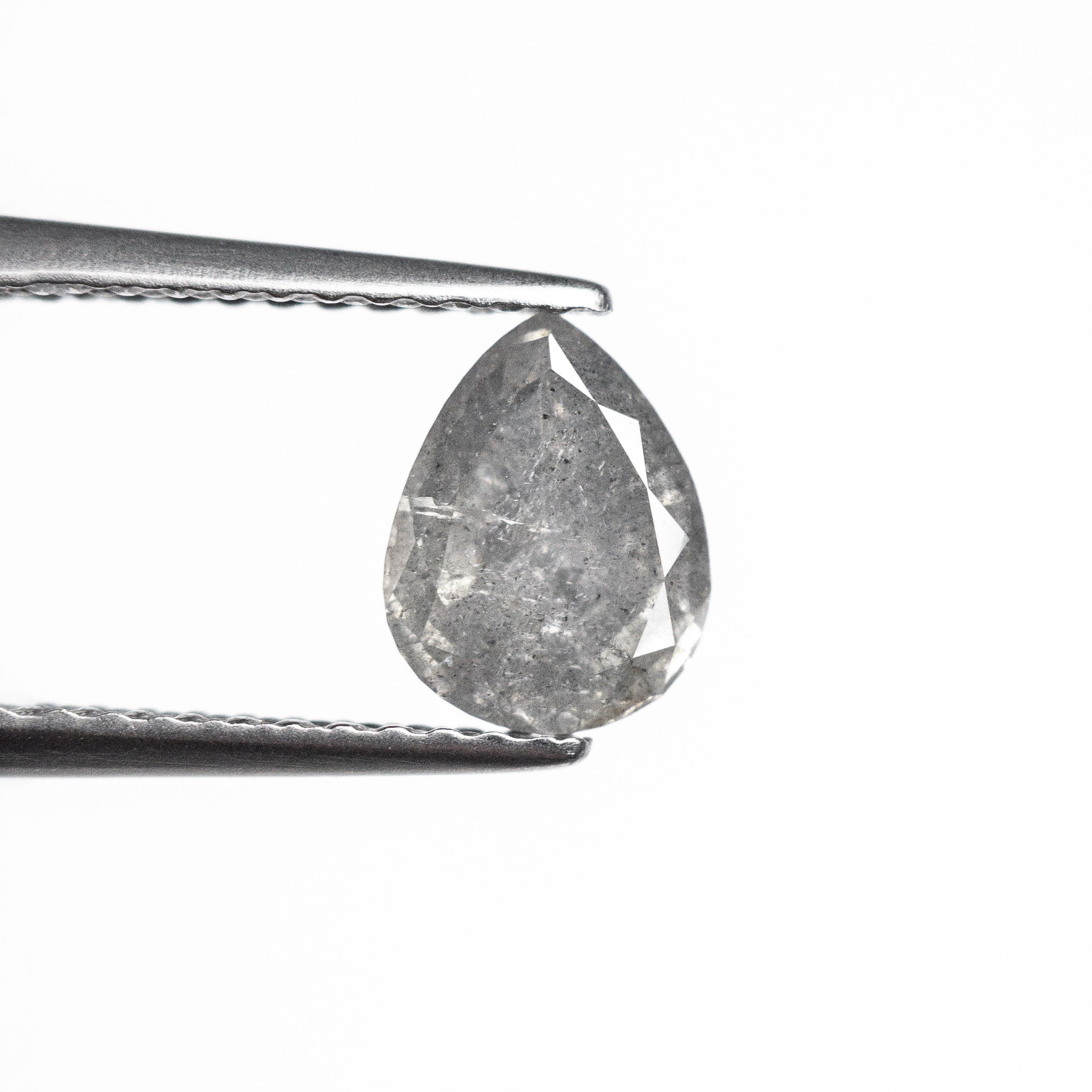 The 1.10ct 7.39x5.77x3.51mm Pear Double Cut 26785-05 by East London jeweller Rachel Boston | Discover our collections of unique and timeless engagement rings, wedding rings, and modern fine jewellery.