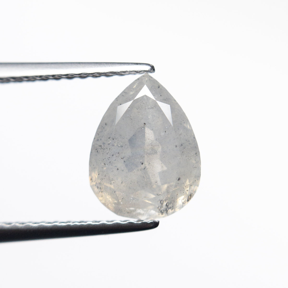 The 2.35ct 9.48x7.24x4.30mm Pear Double Cut 26787-04 by East London jeweller Rachel Boston | Discover our collections of unique and timeless engagement rings, wedding rings, and modern fine jewellery.