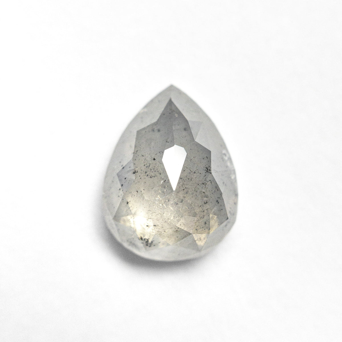 The 2.35ct 9.48x7.24x4.30mm Pear Double Cut 26787-04 by East London jeweller Rachel Boston | Discover our collections of unique and timeless engagement rings, wedding rings, and modern fine jewellery.