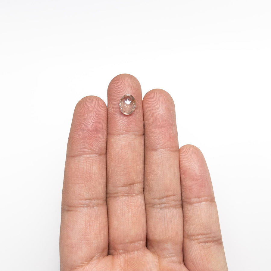 The 1.50ct 8.62x6.91x3.00mm Oval Double Cut 26787-05 by East London jeweller Rachel Boston | Discover our collections of unique and timeless engagement rings, wedding rings, and modern fine jewellery. - Rachel Boston Jewellery