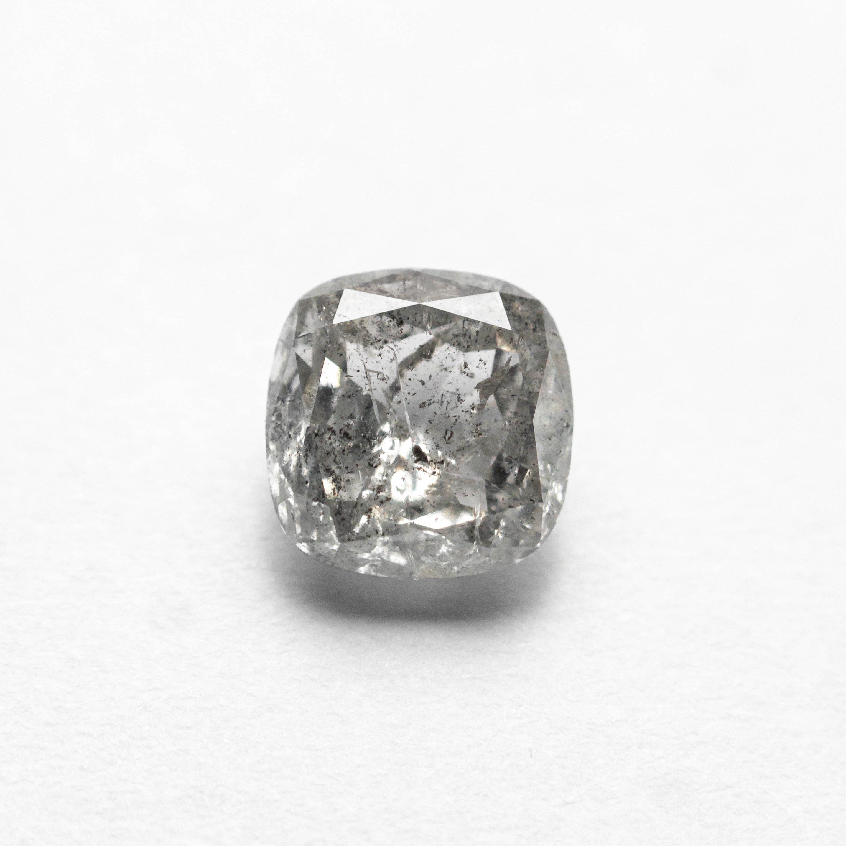 The 1.01ct 5.77x5.68x3.29mm Cushion Double Cut 26787-18 by East London jeweller Rachel Boston | Discover our collections of unique and timeless engagement rings, wedding rings, and modern fine jewellery.