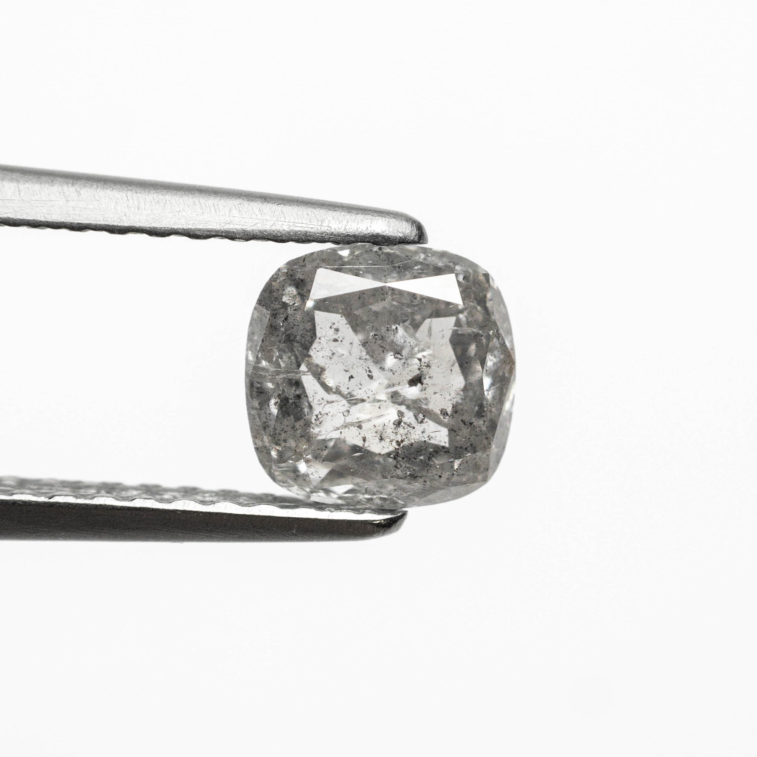 The 1.01ct 5.77x5.68x3.29mm Cushion Double Cut 26787-18 by East London jeweller Rachel Boston | Discover our collections of unique and timeless engagement rings, wedding rings, and modern fine jewellery.