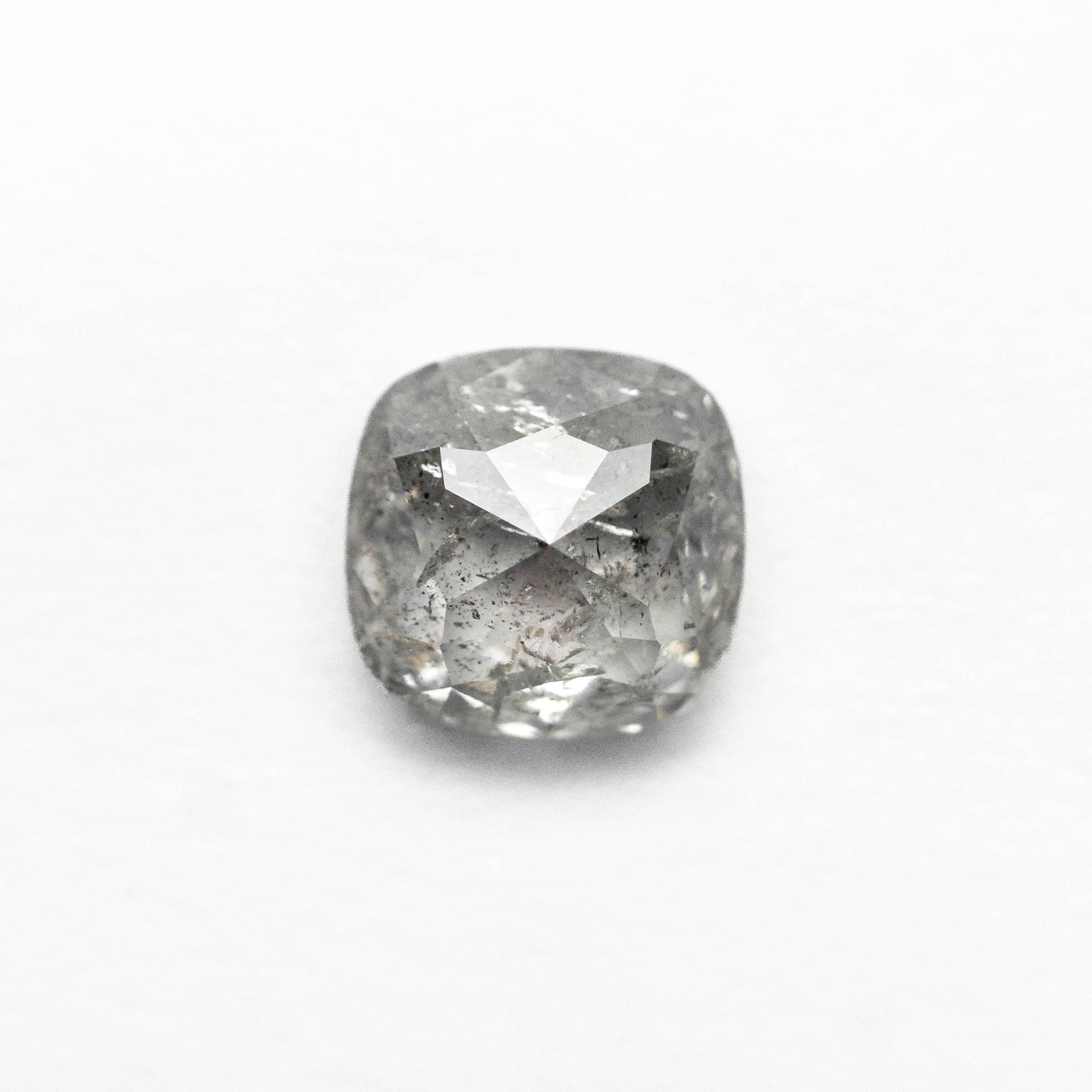 The 1.01ct 5.77x5.68x3.29mm Cushion Double Cut 26787-18 by East London jeweller Rachel Boston | Discover our collections of unique and timeless engagement rings, wedding rings, and modern fine jewellery.