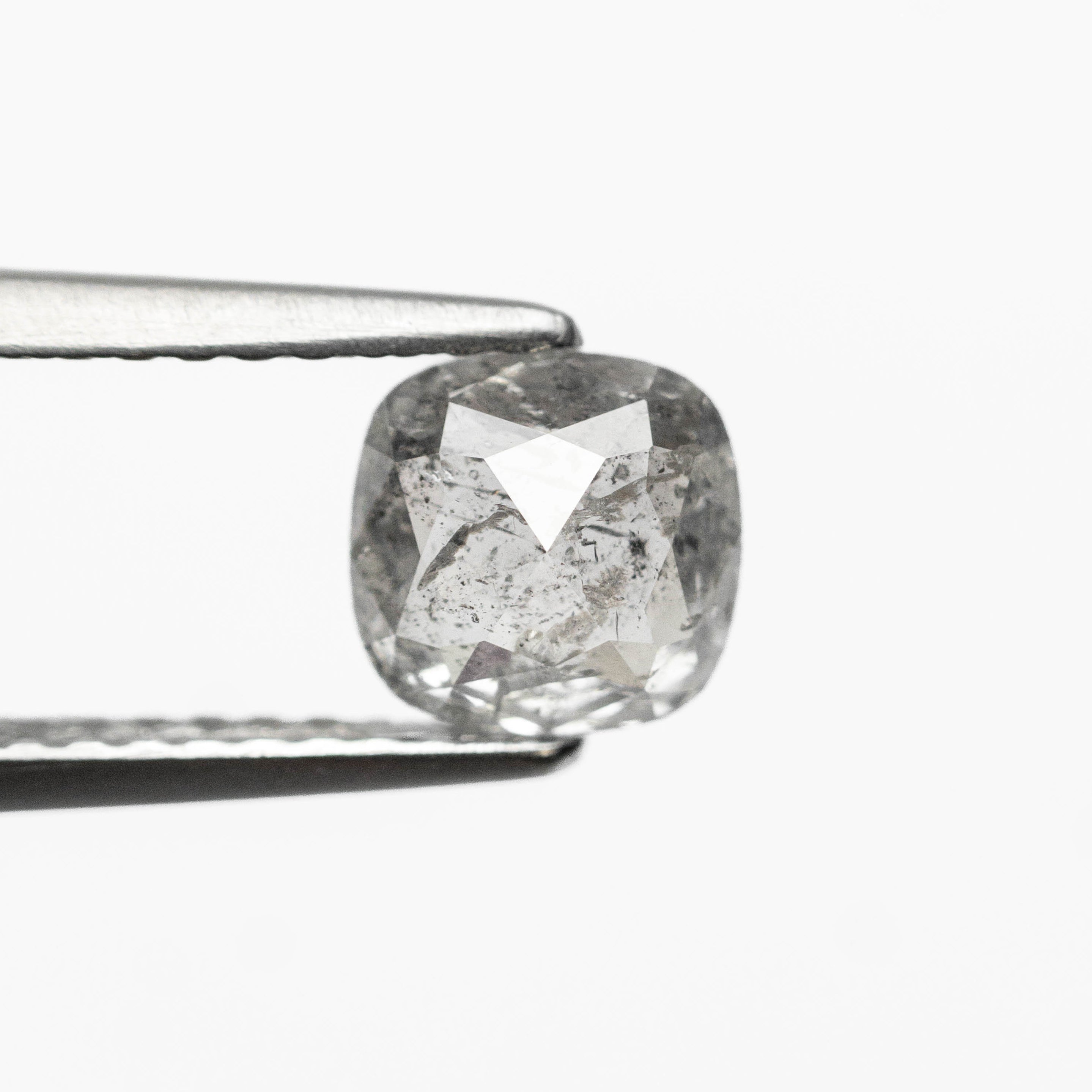 The 1.01ct 5.77x5.68x3.29mm Cushion Double Cut 26787-18 by East London jeweller Rachel Boston | Discover our collections of unique and timeless engagement rings, wedding rings, and modern fine jewellery.