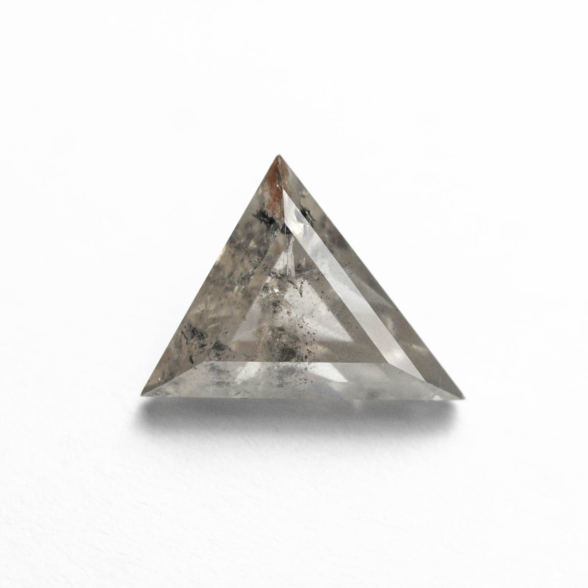 The 1.40ct 8.02x7.81x3.89mm Triangle Step Cut 26787-23 by East London jeweller Rachel Boston | Discover our collections of unique and timeless engagement rings, wedding rings, and modern fine jewellery.
