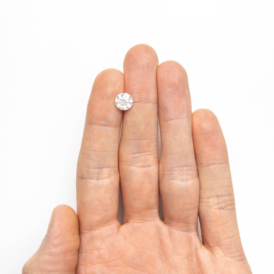 The 2.05ct 7.91x7.78x5.05mm Round Brilliant 26803-01 by East London jeweller Rachel Boston | Discover our collections of unique and timeless engagement rings, wedding rings, and modern fine jewellery. - Rachel Boston Jewellery