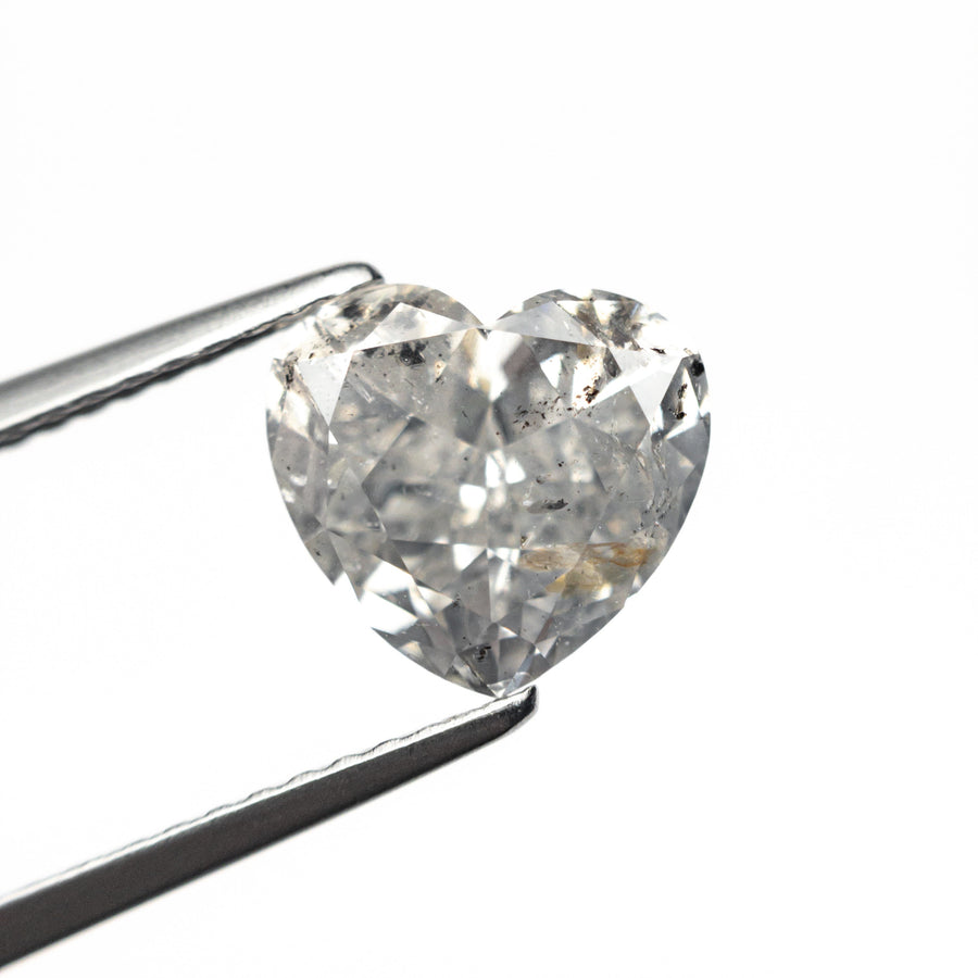 The 2.63ct 7.99x8.62x5.48mm Heart Brilliant 26804-01 by East London jeweller Rachel Boston | Discover our collections of unique and timeless engagement rings, wedding rings, and modern fine jewellery. - Rachel Boston Jewellery