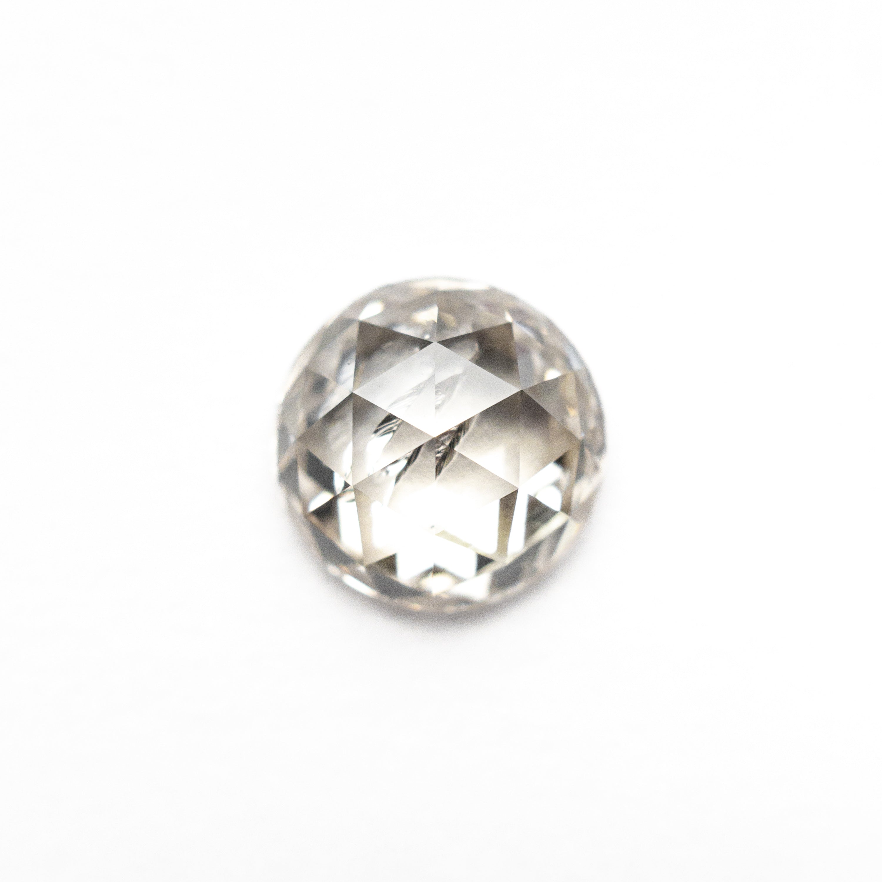 The 1.60ct 7.35x7.27x3.59mm I1 S-T Round Rosecut 🇨🇦 26815-01 by East London jeweller Rachel Boston | Discover our collections of unique and timeless engagement rings, wedding rings, and modern fine jewellery.