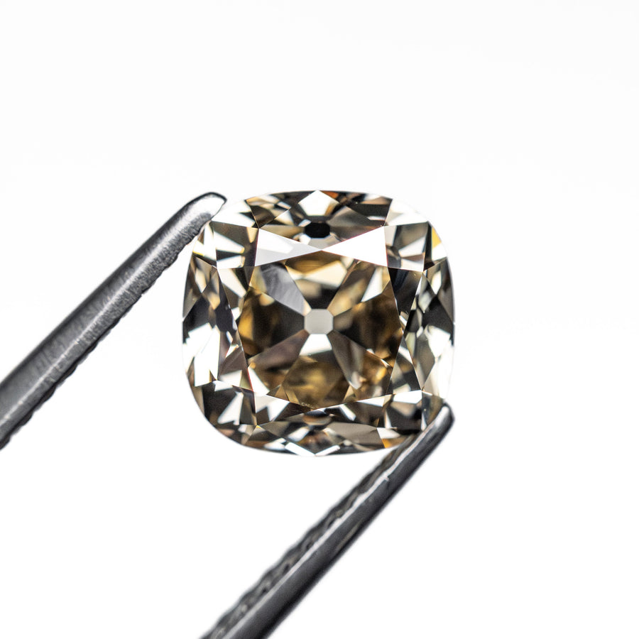 The 1.91ct 7.16x7.00x4.83mm VS1 C4 Modern Antique Old Mine Cut 🇨🇦 26832-01 by East London jeweller Rachel Boston | Discover our collections of unique and timeless engagement rings, wedding rings, and modern fine jewellery. - Rachel Boston Jewellery