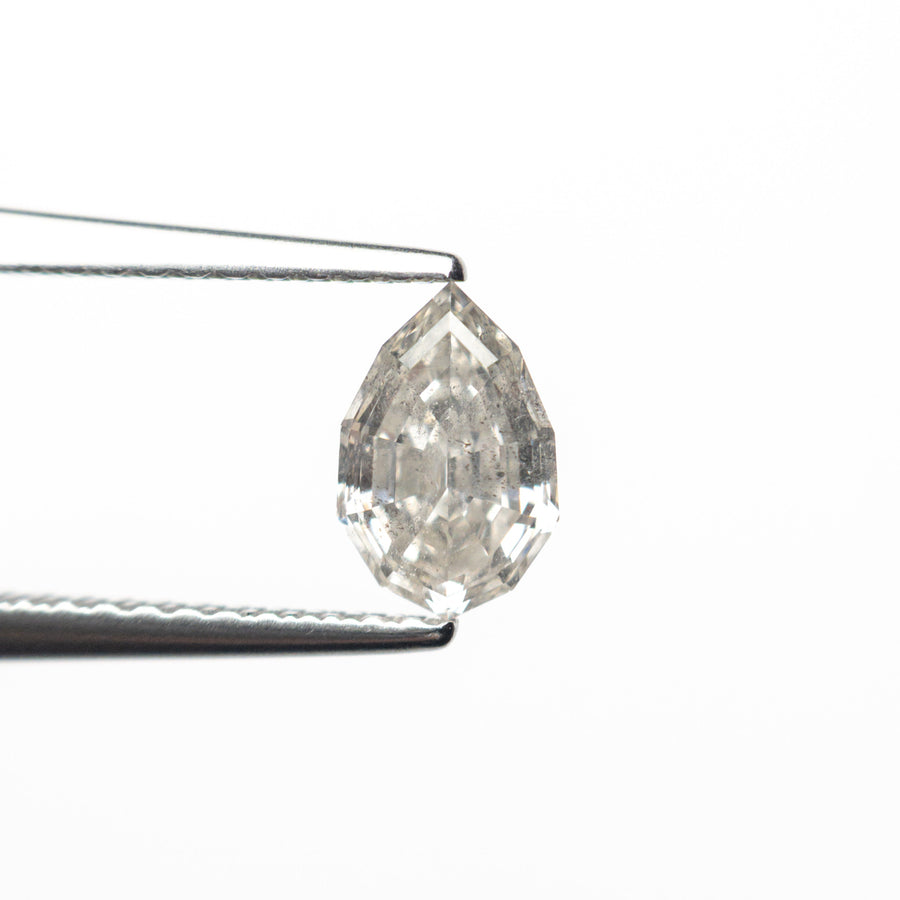 The 0.65ct 7.04x4.61x2.84mm Geo Pear Step Cut 🇨🇦 26846-01 by East London jeweller Rachel Boston | Discover our collections of unique and timeless engagement rings, wedding rings, and modern fine jewellery. - Rachel Boston Jewellery