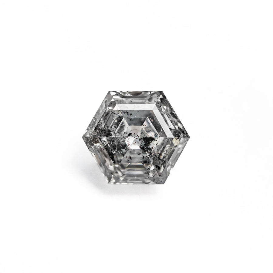 The 1.09ct 6.62x5.76x3.73mm Hexagon Step Cut 🇨🇦 26874-01 by East London jeweller Rachel Boston | Discover our collections of unique and timeless engagement rings, wedding rings, and modern fine jewellery. - Rachel Boston Jewellery