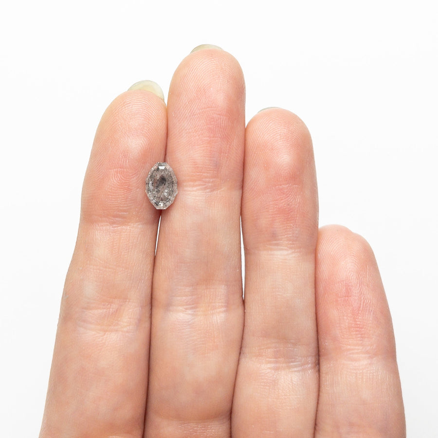 1.45ct 7.95x5.40x3.75mm Geo Oval Step Cut 🇨🇦 26882-01 - Rachel Boston Jewellery