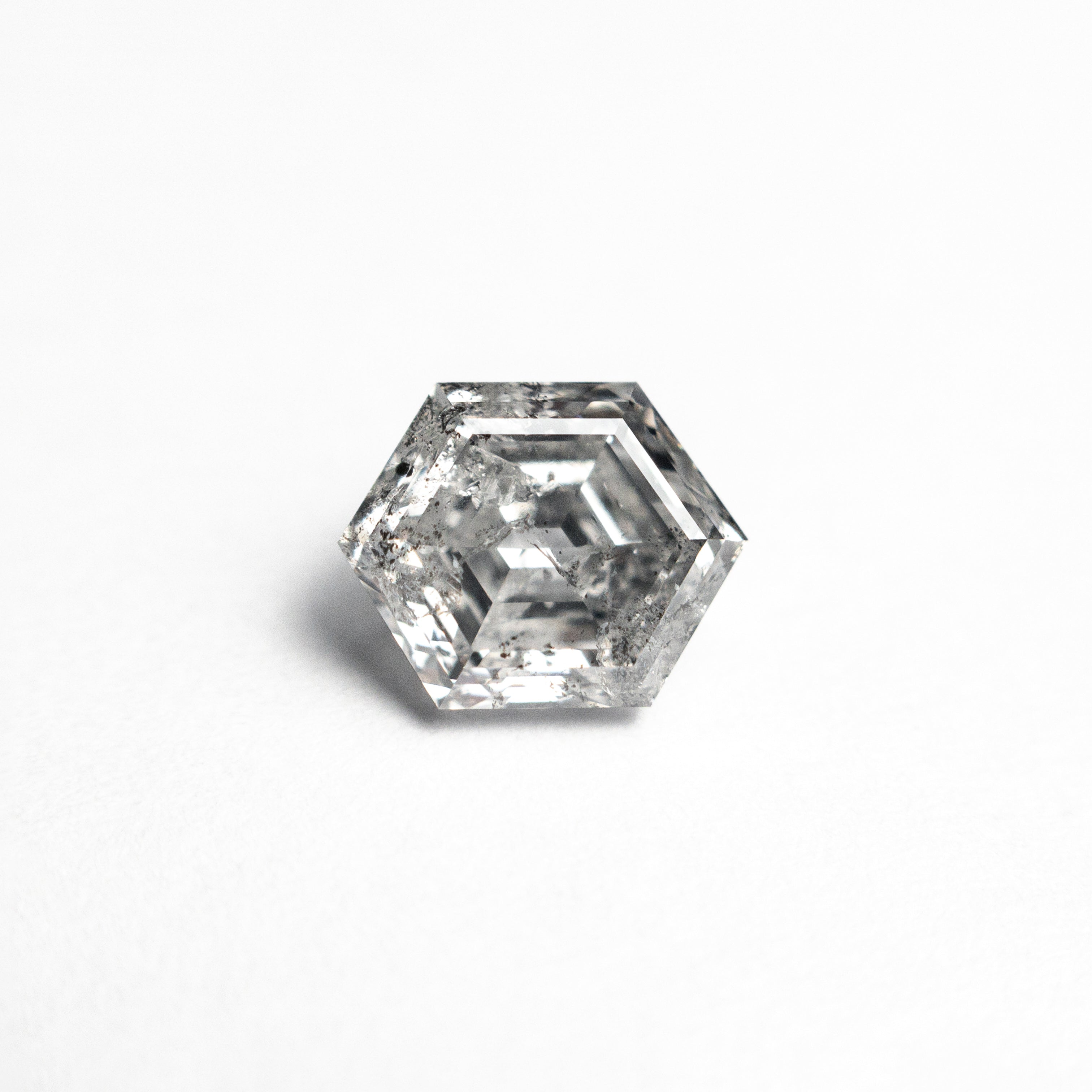 The 1.10ct 7.09x5.60x3.65mm Hexagon Step Cut 🇨🇦 26884-01 by East London jeweller Rachel Boston | Discover our collections of unique and timeless engagement rings, wedding rings, and modern fine jewellery.