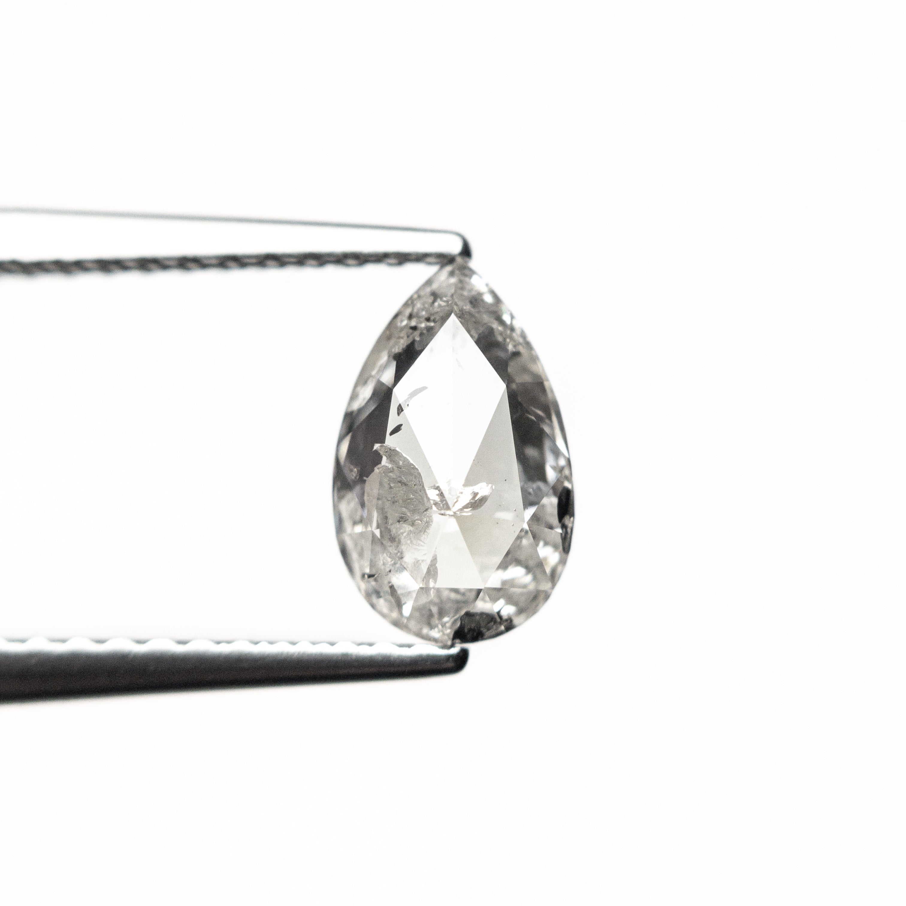 The 0.96ct 8.19x5.12x2.78mm Pear Rosecut 🇨🇦 26890-01 by East London jeweller Rachel Boston | Discover our collections of unique and timeless engagement rings, wedding rings, and modern fine jewellery.