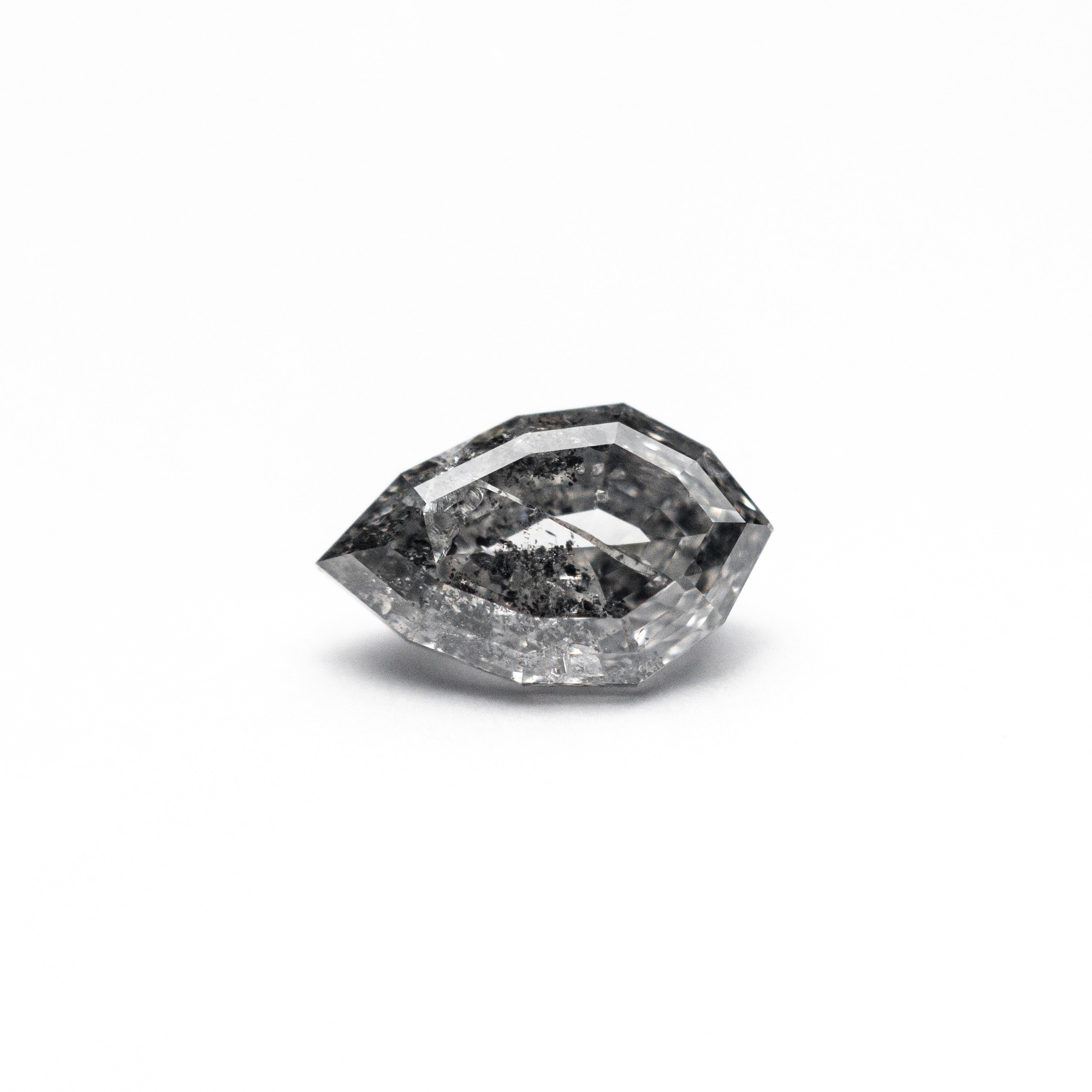 The 0.88ct 7.82x4.88x3.23mm Geo Pear Step Cut 🇨🇦 26891-01 by East London jeweller Rachel Boston | Discover our collections of unique and timeless engagement rings, wedding rings, and modern fine jewellery.