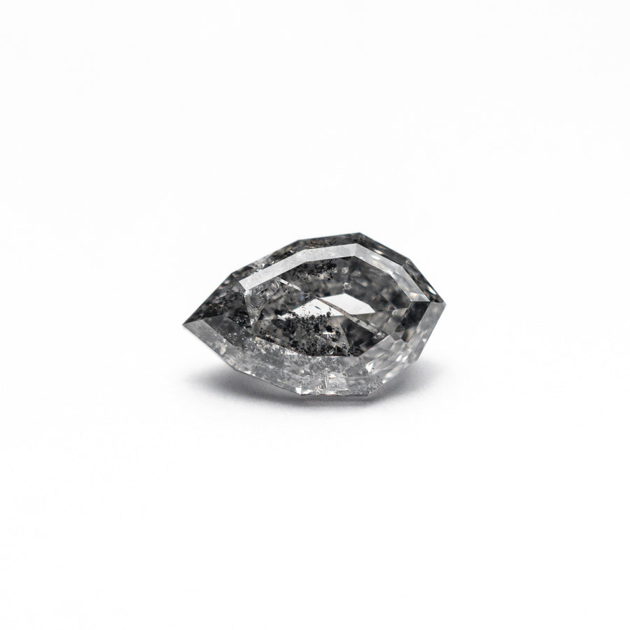 The 0.88ct 7.82x4.88x3.23mm Geo Pear Step Cut 🇨🇦 26891-01 by East London jeweller Rachel Boston | Discover our collections of unique and timeless engagement rings, wedding rings, and modern fine jewellery. - Rachel Boston Jewellery