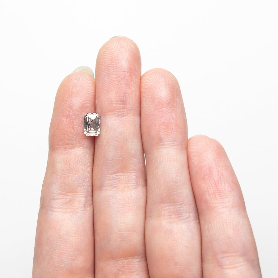 The 1.08ct 6.65x4.80x3.38mm Cut Corner Rectangle Step Cut 🇨🇦 26893-01 by East London jeweller Rachel Boston | Discover our collections of unique and timeless engagement rings, wedding rings, and modern fine jewellery. - Rachel Boston Jewellery
