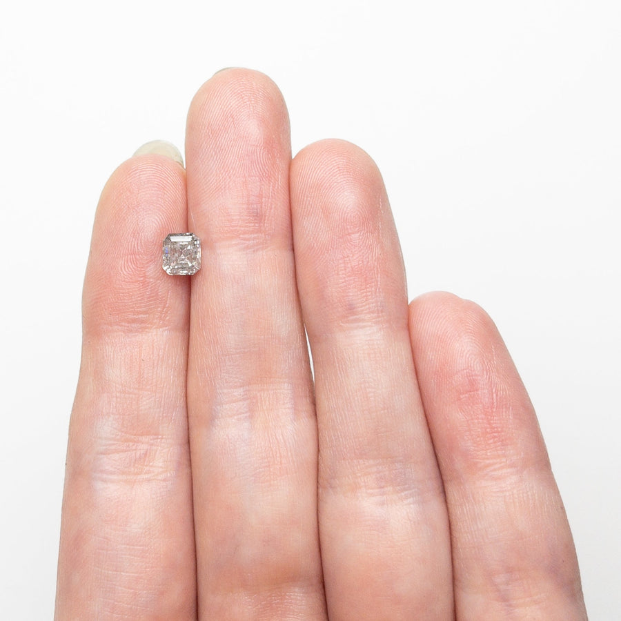 The 0.85ct 5.23x4.77x3.46mm Cut Corner Rectangle Step Cut 🇨🇦 26895-01 by East London jeweller Rachel Boston | Discover our collections of unique and timeless engagement rings, wedding rings, and modern fine jewellery. - Rachel Boston Jewellery