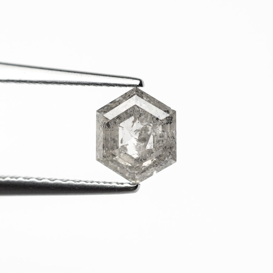 The 1.04ct 6.70x5.51x3.42mm Hexagon Step Cut 🇨🇦 26897-01 by East London jeweller Rachel Boston | Discover our collections of unique and timeless engagement rings, wedding rings, and modern fine jewellery. - Rachel Boston Jewellery