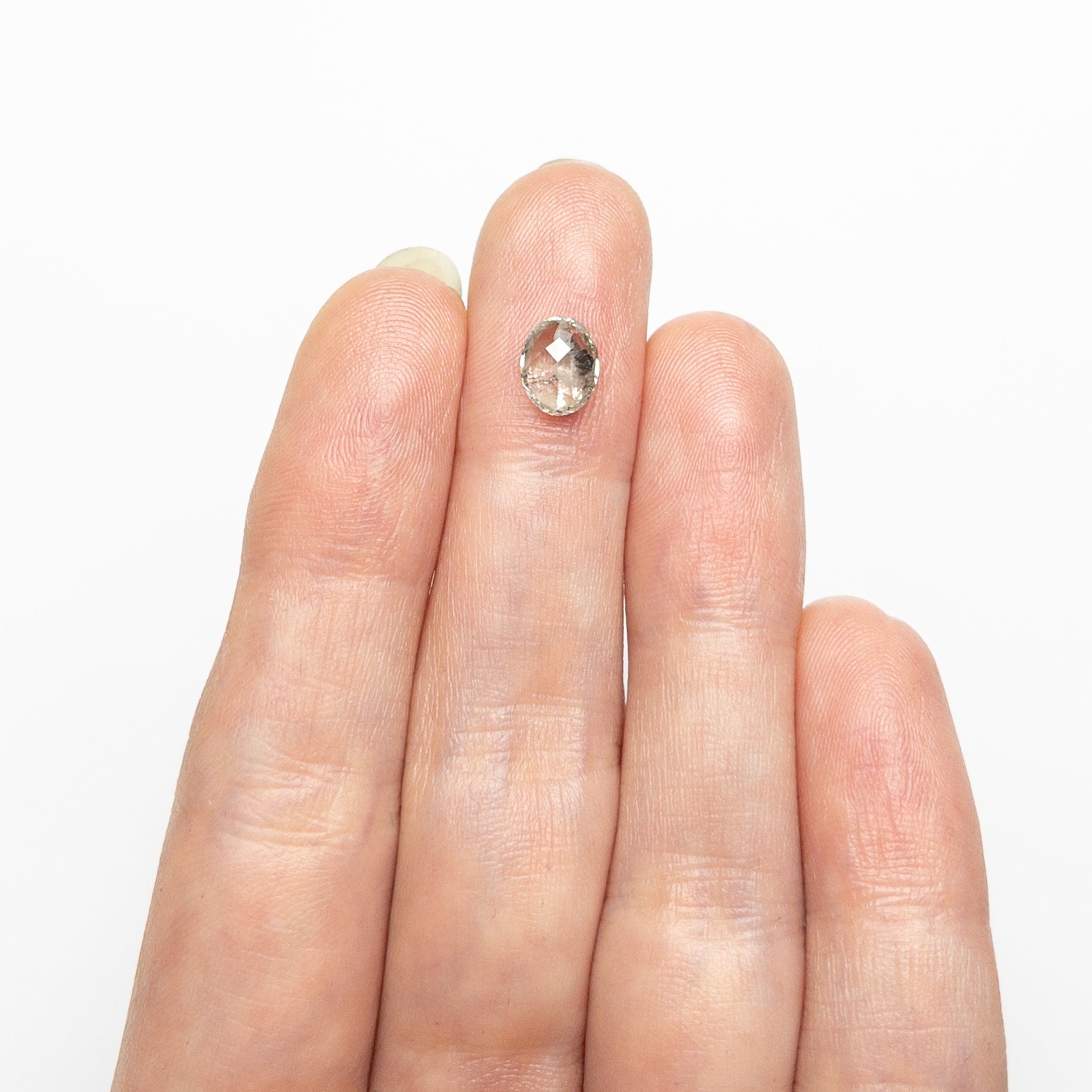 The 1.00ct 7.18x5.65x2.94mm Oval Double Cut 🇨🇦 26898-01 by East London jeweller Rachel Boston | Discover our collections of unique and timeless engagement rings, wedding rings, and modern fine jewellery.