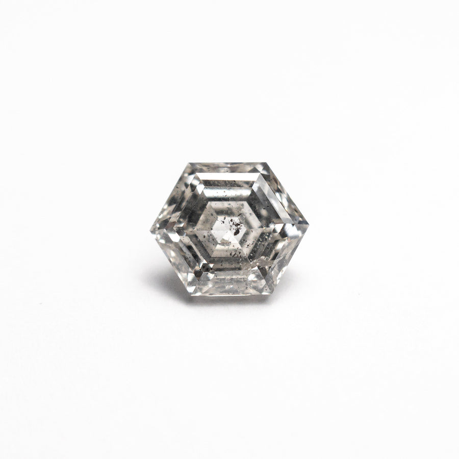 The 0.88ct 6.46x5.40x3.40mm Hexagon Step Cut 🇨🇦 26902-01 by East London jeweller Rachel Boston | Discover our collections of unique and timeless engagement rings, wedding rings, and modern fine jewellery. - Rachel Boston Jewellery