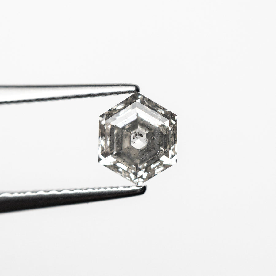 The 0.88ct 6.46x5.40x3.40mm Hexagon Step Cut 🇨🇦 26902-01 by East London jeweller Rachel Boston | Discover our collections of unique and timeless engagement rings, wedding rings, and modern fine jewellery. - Rachel Boston Jewellery