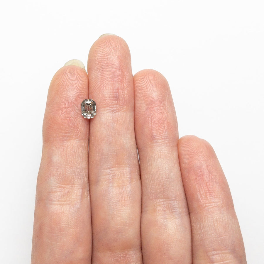 The 0.72ct 5.62x4.47x3.06mm Cut Corner Rectangle Step Cut 🇨🇦 26903-01 by East London jeweller Rachel Boston | Discover our collections of unique and timeless engagement rings, wedding rings, and modern fine jewellery. - Rachel Boston Jewellery