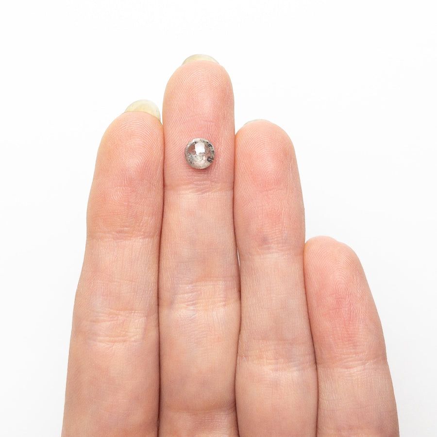 The 0.76ct 5.63x5.62x2.58mm Round Cabochon 🇨🇦 26926-01 by East London jeweller Rachel Boston | Discover our collections of unique and timeless engagement rings, wedding rings, and modern fine jewellery. - Rachel Boston Jewellery