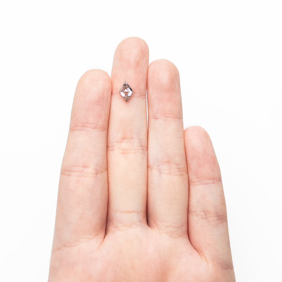 The 0.96ct 8.82x6.20x3.37mm Lozenge Step Cut 🇨🇦 26931-01 by East London jeweller Rachel Boston | Discover our collections of unique and timeless engagement rings, wedding rings, and modern fine jewellery. - Rachel Boston Jewellery