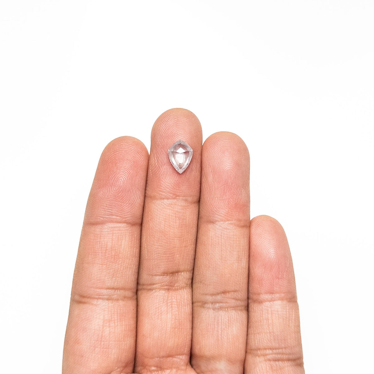 The 1.44ct 9.56x7.09x3.07mm Kite Double Cut 🇨🇦 26938-01 by East London jeweller Rachel Boston | Discover our collections of unique and timeless engagement rings, wedding rings, and modern fine jewellery.