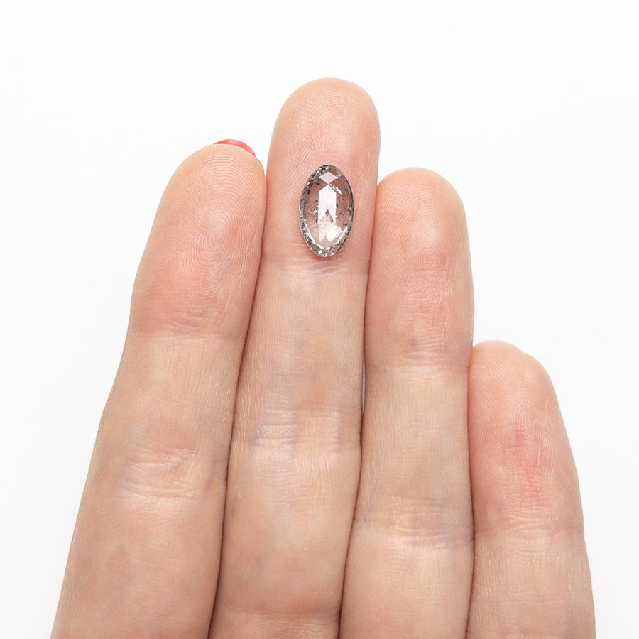 The 1.59ct 11.06x6.53x2.34mm Oval Rosecut 🇨🇦 26944-01 by East London jeweller Rachel Boston | Discover our collections of unique and timeless engagement rings, wedding rings, and modern fine jewellery. - Rachel Boston Jewellery