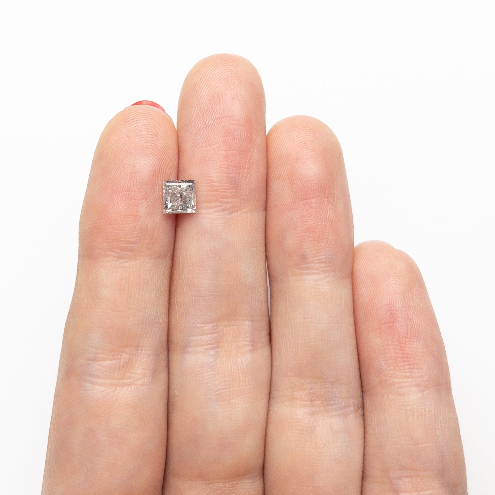The 0.79ct 4.91x4.88x3.37mm Carré Step Cut 🇨🇦 26948-01 by East London jeweller Rachel Boston | Discover our collections of unique and timeless engagement rings, wedding rings, and modern fine jewellery.