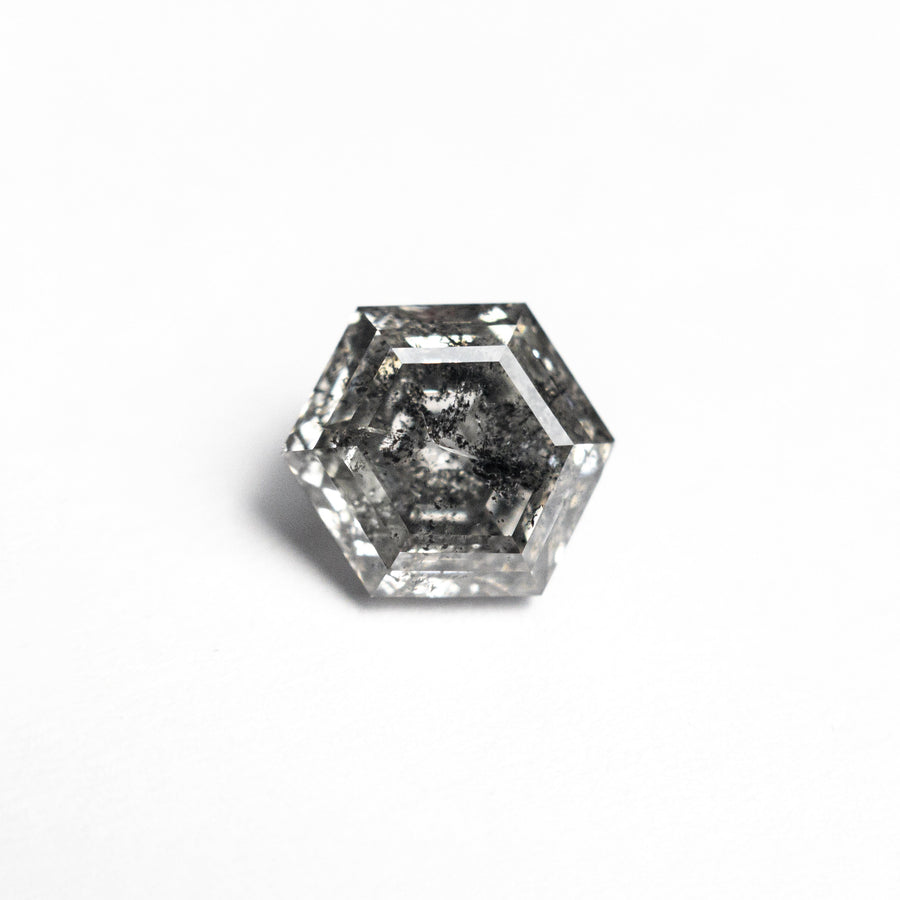 The 1.29ct 7.02x6.26x3.86mm Hexagon Step Cut 🇨🇦 26953-01 by East London jeweller Rachel Boston | Discover our collections of unique and timeless engagement rings, wedding rings, and modern fine jewellery. - Rachel Boston Jewellery