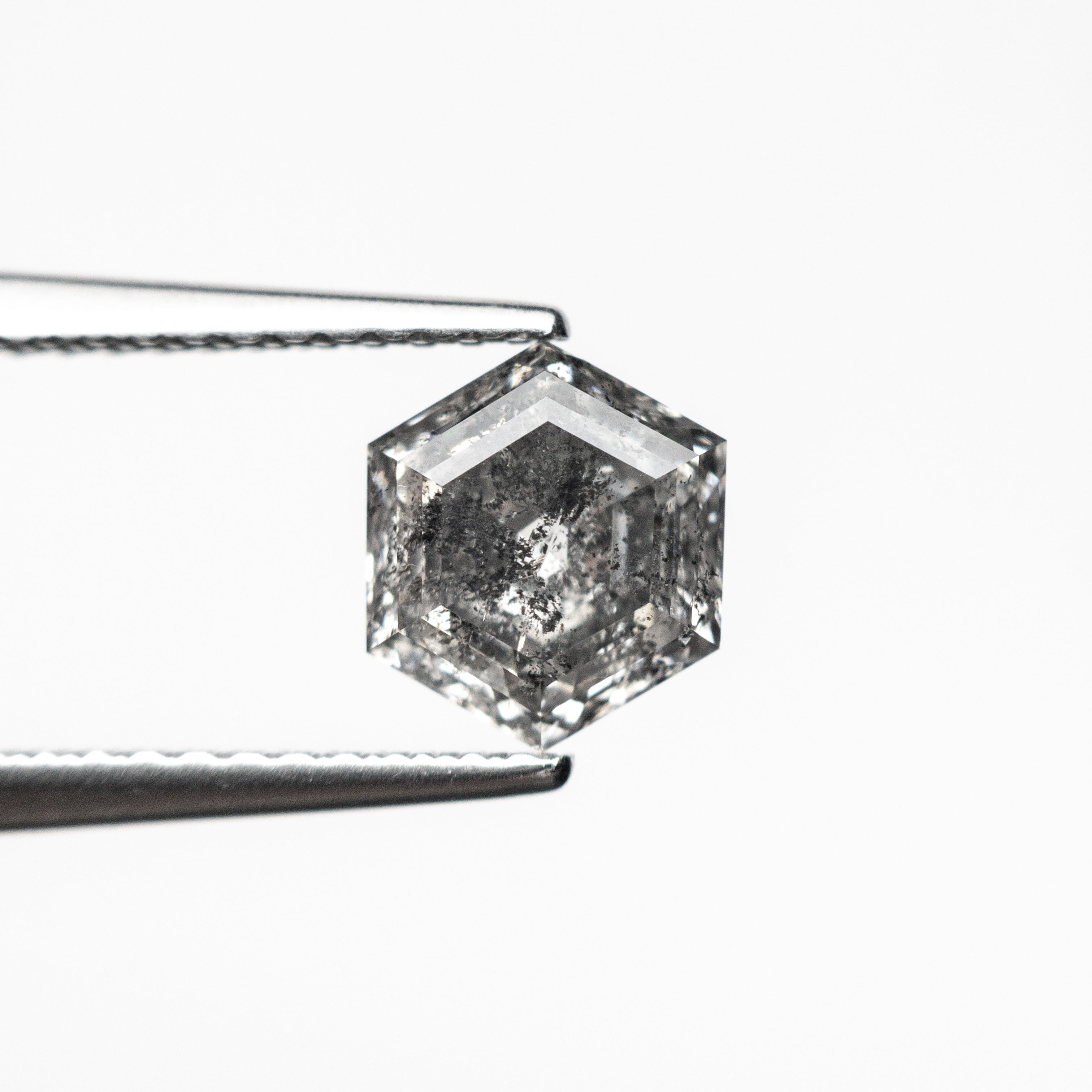 The 1.29ct 7.02x6.26x3.86mm Hexagon Step Cut 🇨🇦 26953-01 by East London jeweller Rachel Boston | Discover our collections of unique and timeless engagement rings, wedding rings, and modern fine jewellery.