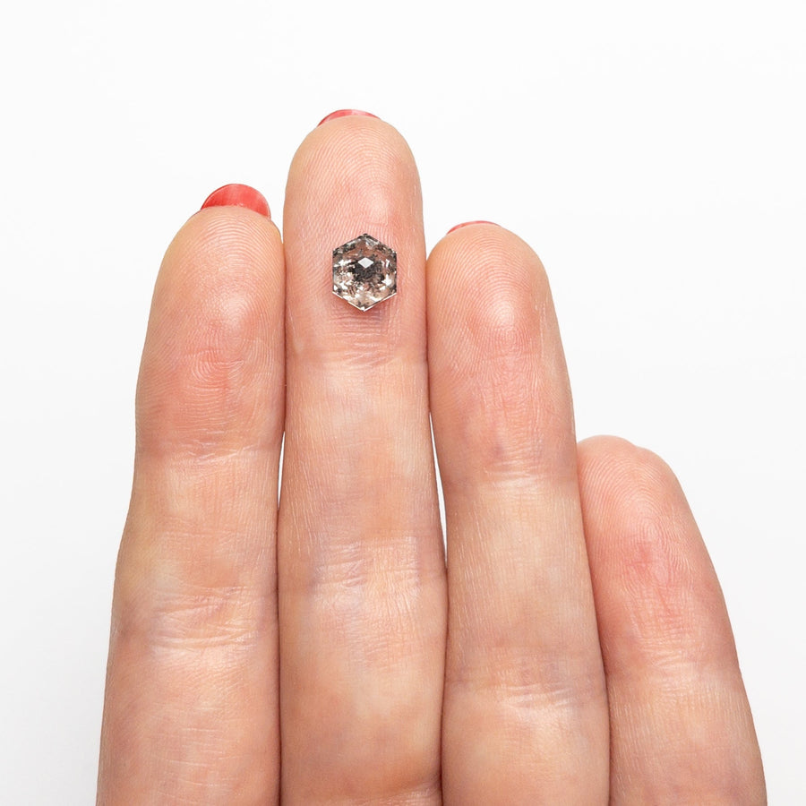 1.49ct 7.28x5.96x4.25mm Hexagon Step Cut 🇨🇦 26967-01 - Rachel Boston Jewellery