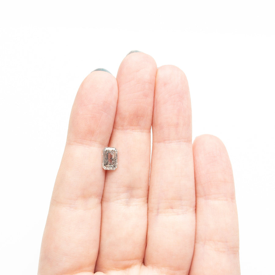 The 1.47ct 7.99x5.35x3.22mm Cut Corner Rectangle Step Cut 🇨🇦 26979-01 by East London jeweller Rachel Boston | Discover our collections of unique and timeless engagement rings, wedding rings, and modern fine jewellery. - Rachel Boston Jewellery
