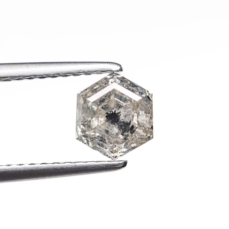 The 1.08ct 6.53x5.66x3.89mm Hexagon Step Cut 🇨🇦 27000-01 by East London jeweller Rachel Boston | Discover our collections of unique and timeless engagement rings, wedding rings, and modern fine jewellery. - Rachel Boston Jewellery